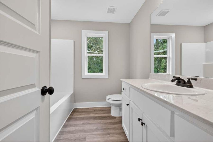 Furnished interior view inside a new home in , Winder (Image 11).