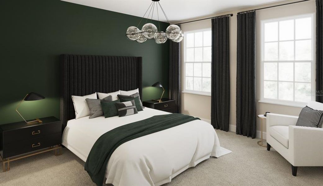 Furnished interior view inside a new home in Celebration, Celebration (Image 7).