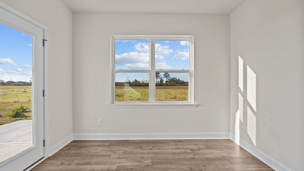 Spacious, unfurnished interior of a new home in Beaver Dam Crossing, Bailey (Image 18). Spacious, unfurnished interior of a new home in Beaver Dam Crossing, Bailey (Image 18).