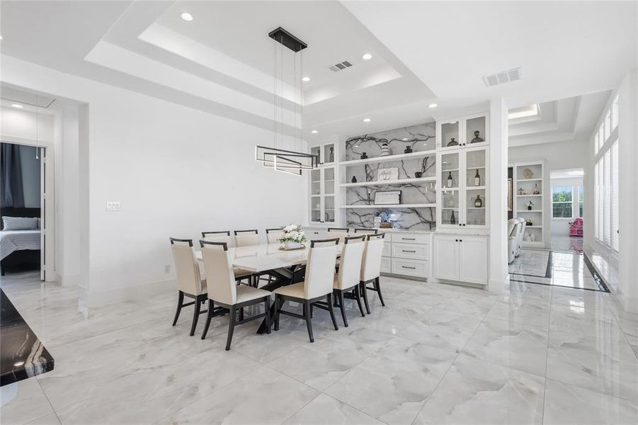 Furnished interior view inside a new home in , Sanger (Image 23).