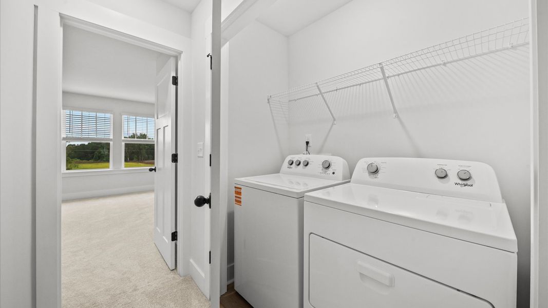 Furnished interior view inside a new home in Ransdell Pointe, Spartanburg (Image 18).