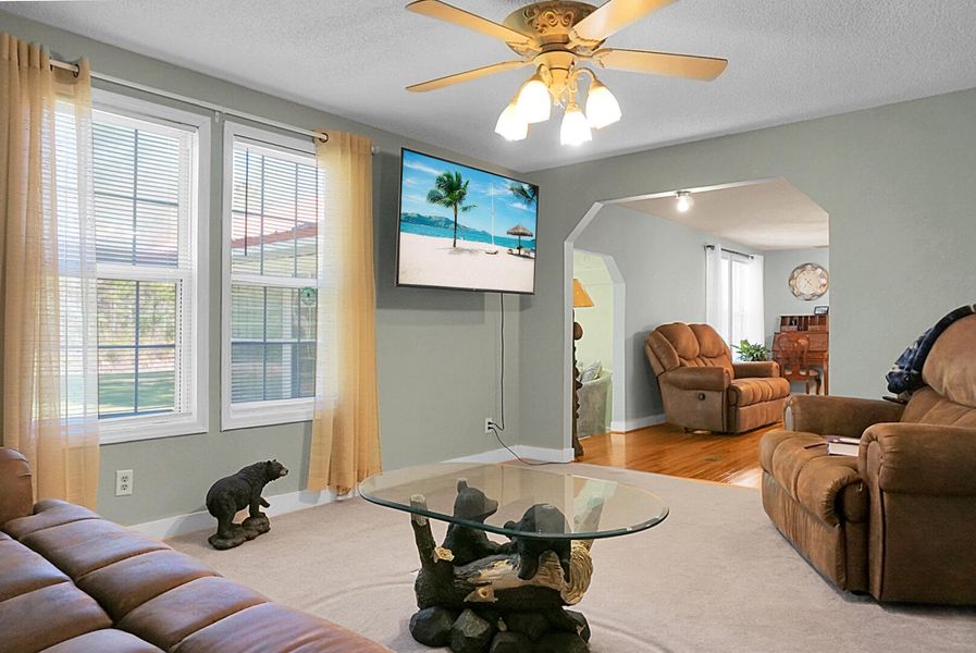 Furnished interior view inside a new home in , Bonneau (Image 9).