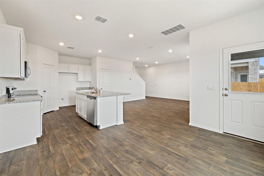 Furnished interior view inside a new home in Palomino, Manor (Image 8).