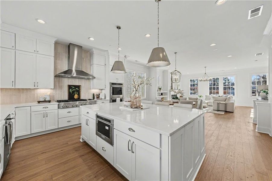 Furnished interior view inside a new home in , Alpharetta (Image 31).
