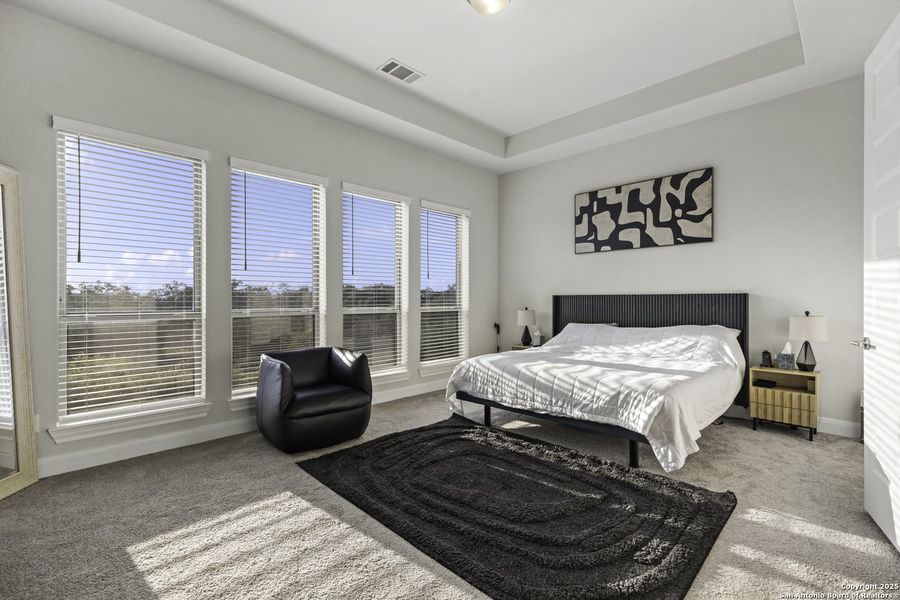 Furnished interior view inside a new home in Megan's Landing 1/2 Acre, San Antonio (Image 28). Furnished interior view inside a new home in Megan's Landing 1/2 Acre, San Antonio (Image 28).