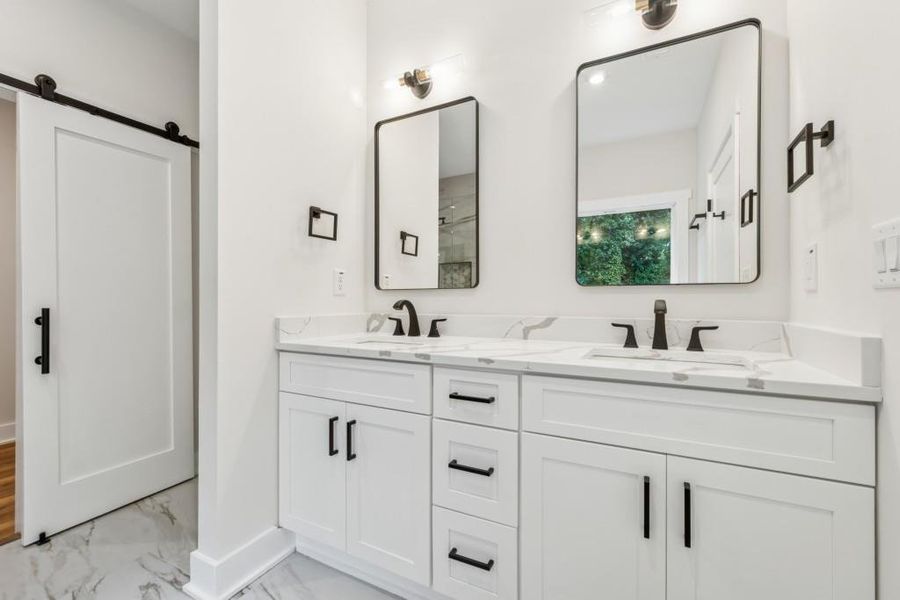 Furnished interior view inside a new home in , Woodstock (Image 11).