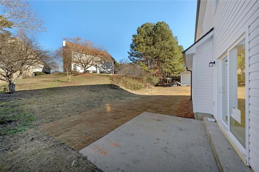 Exterior details and patio area of a home in , Canton (Image 20). Exterior details and patio area of a home in , Canton (Image 20).