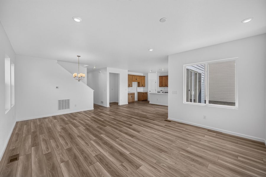 Spacious, unfurnished interior of a new home in Sky Ranch, Watkins (Image 10). Spacious, unfurnished interior of a new home in Sky Ranch, Watkins (Image 10).