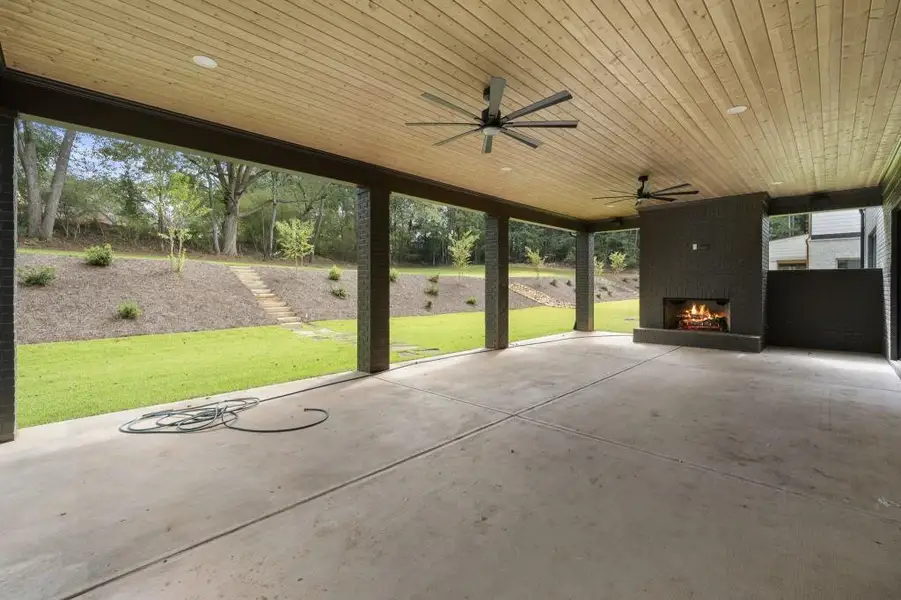 Exterior details and patio area of a home in , Buford (Image 3).