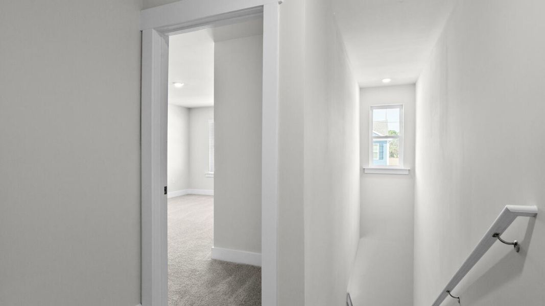 Spacious, unfurnished interior of a new home in Indigo Preserve Townhomes, Leland (Image 16).