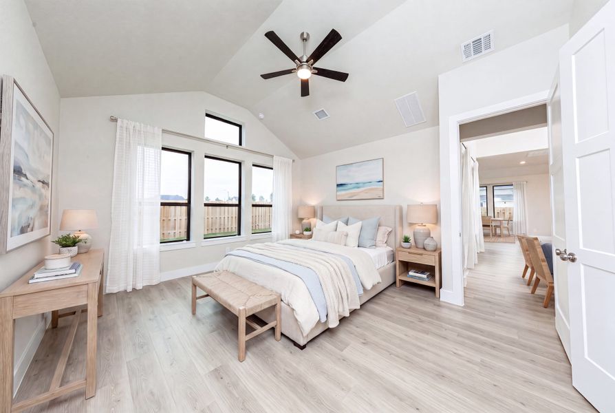 Furnished interior view inside a new home in COLTON, Montgomery (Image 10).
