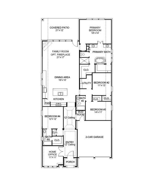 2D floor plan layout of this home in Riceland, Mont Belvieu, TX (Image 2). 2D floor plan layout of this home in Riceland, Mont Belvieu, TX (Image 2).