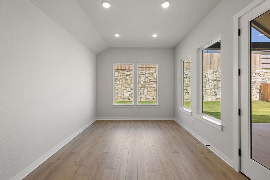 Spacious, unfurnished interior of a new home in Lariat, Liberty Hill (Image 26). Spacious, unfurnished interior of a new home in Lariat, Liberty Hill (Image 26).