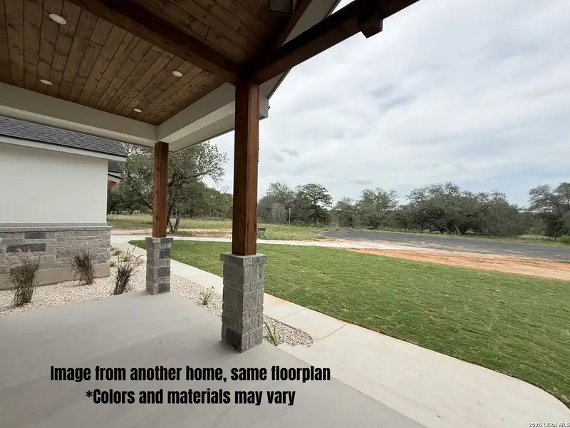 Exterior details and patio area of a home in , La Vernia (Image 2). Exterior details and patio area of a home in , La Vernia (Image 2).