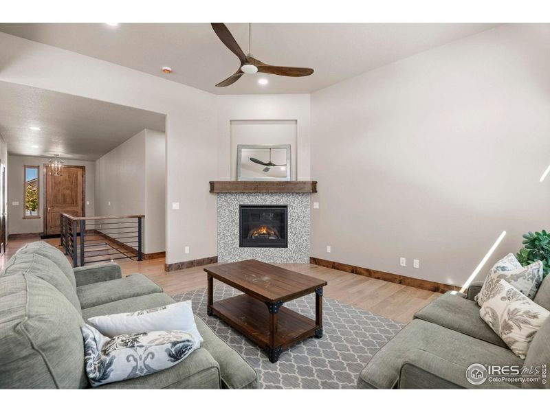 Furnished interior view inside a new home in , Loveland (Image 8).