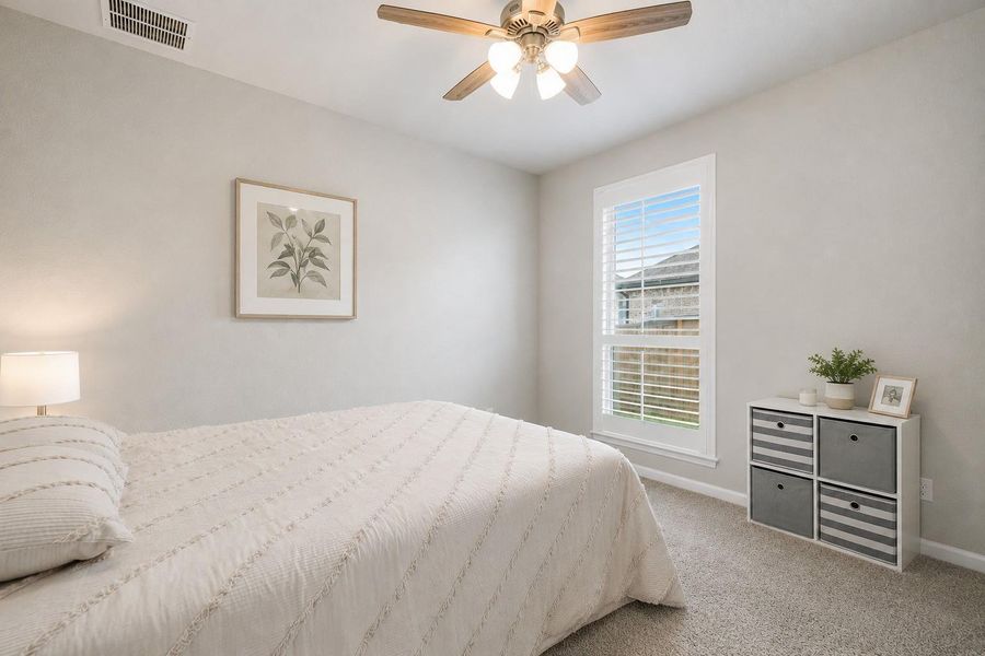 Furnished interior view inside a new home in Meridiana, Manvel (Image 31).