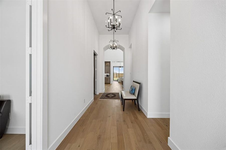 Furnished interior view inside a new home in Mosaic, Celina (Image 6).