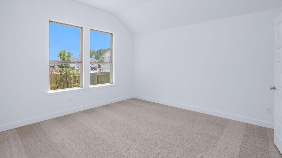 Spacious, unfurnished interior of a new home in Woodhavyn, Magnolia (Image 11).