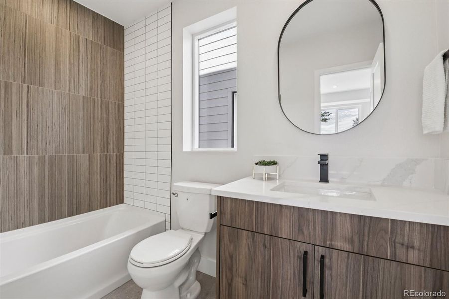 Furnished interior view inside a new home in , Denver (Image 14).