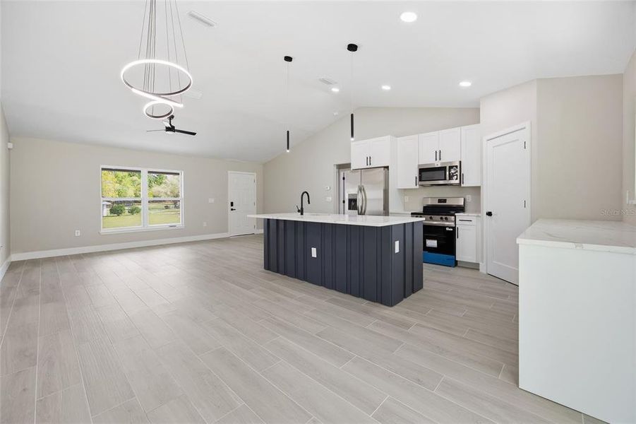 Furnished interior view inside a new home in , Citrus Springs (Image 11).
