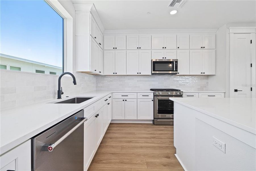 Furnished interior view inside a new home in , St. Petersburg (Image 9).