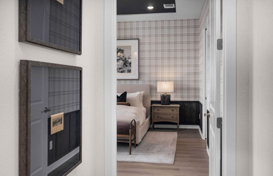 Representative furnished interior of a home built from the Stellar by Del Webb in Del Webb Austin at Lost Pines, Bastrop (Image 15).