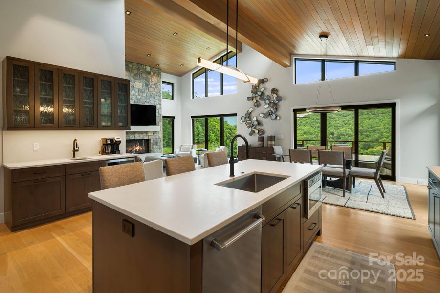 Furnished interior view inside a new home in , Sylva (Image 5).