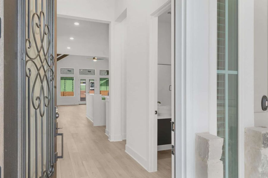 Furnished interior view inside a new home in Broken Oak, Georgetown (Image 4).