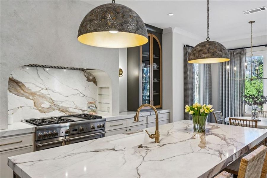 Furnished interior view inside a new home in , Brookhaven (Image 33).