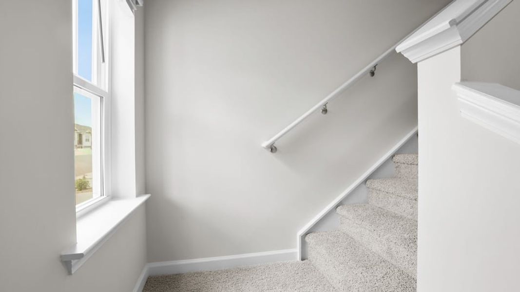 Spacious, unfurnished interior of a new home in Covington Village, Greer (Image 28).