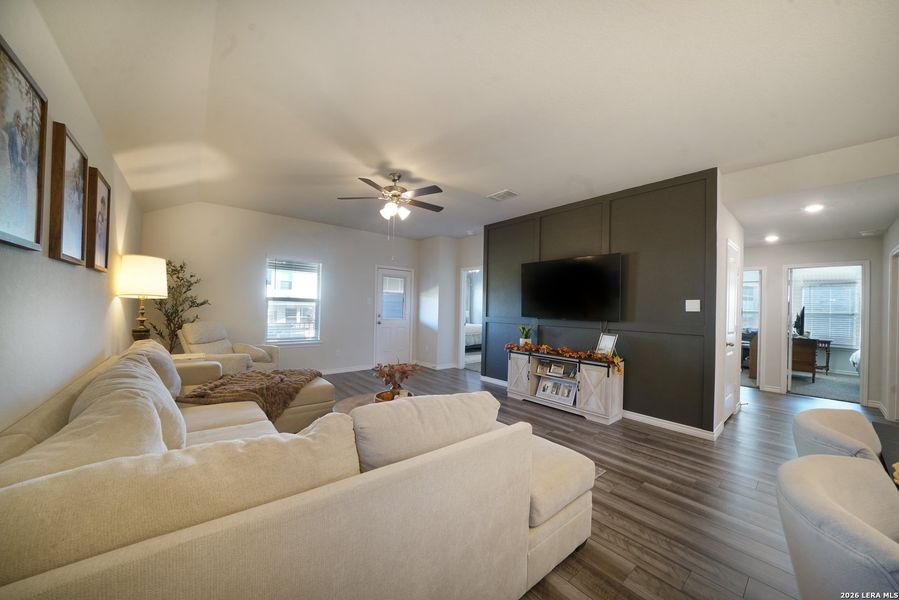Furnished interior view inside a new home in , Belton (Image 34).