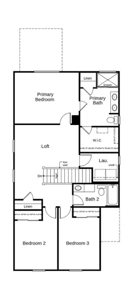 2D floor plan layout of this home in The Landings at Rancho Del Lago, Vail, AZ (Image 3). 2D floor plan layout of this home in The Landings at Rancho Del Lago, Vail, AZ (Image 3).