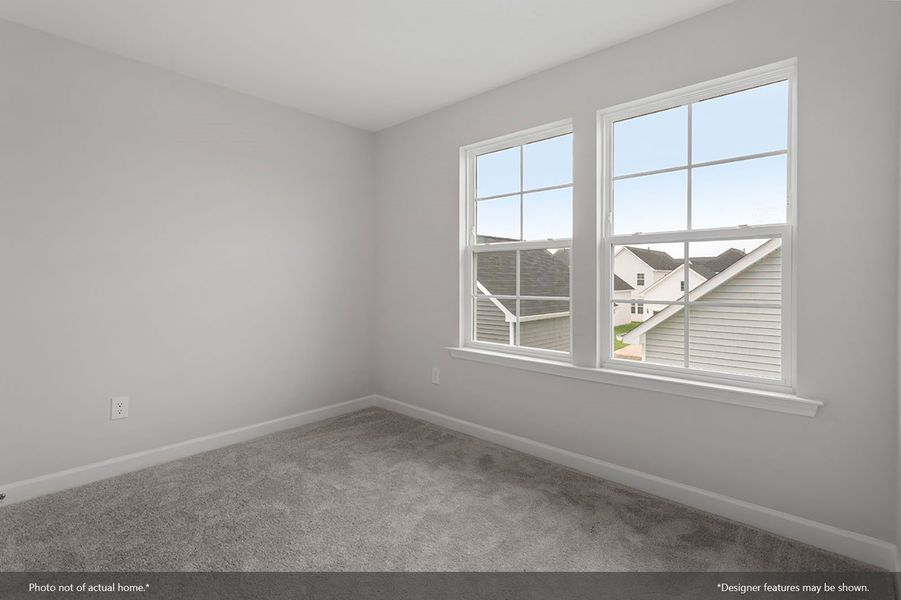 Spacious, unfurnished interior of a new home in Renaissance at White Oak, Garner (Image 18). Spacious, unfurnished interior of a new home in Renaissance at White Oak, Garner (Image 18).