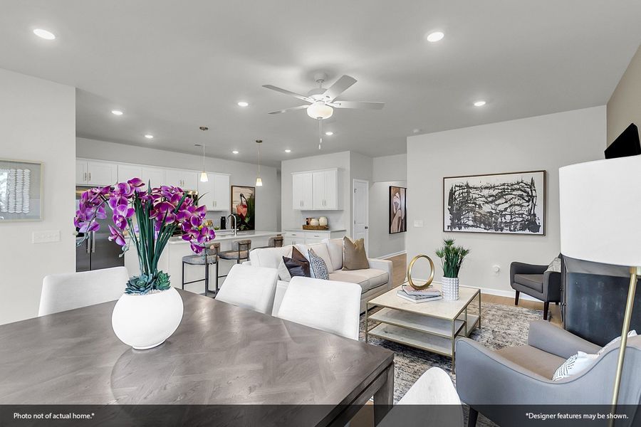 Furnished interior view inside a new home in Landmark Commons, Boiling Springs (Image 7).