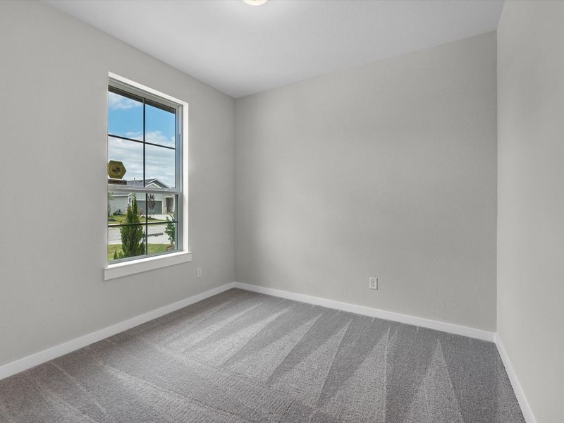 Spacious, unfurnished interior of a new home in Mason Woods, Cypress (Image 11).