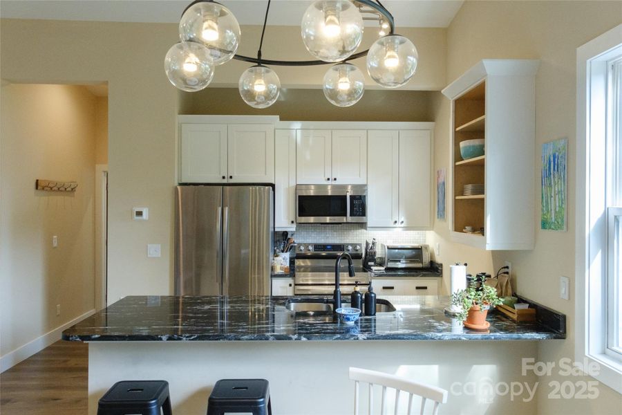 Furnished interior view inside a new home in , Weaverville (Image 15). Furnished interior view inside a new home in , Weaverville (Image 15).