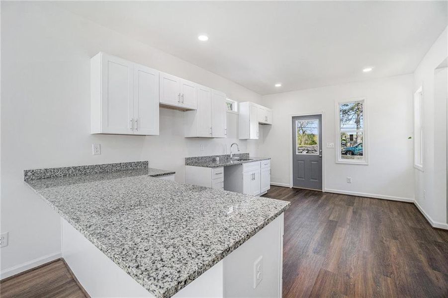 Furnished interior view inside a new home in , Atlanta (Image 9). Furnished interior view inside a new home in , Atlanta (Image 9).