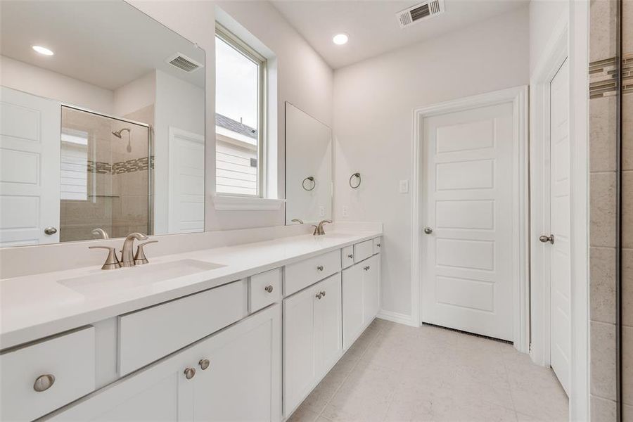 Furnished interior view inside a new home in Creekside of Crowley, Crowley (Image 6). Furnished interior view inside a new home in Creekside of Crowley, Crowley (Image 6).