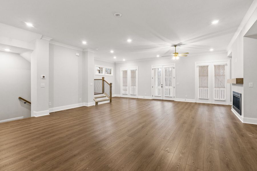 Representative unfurnished interior of a home built from the The Stanley by The Providence Group in Waterside Single Family, Peachtree Corners (Image 40). Representative unfurnished interior of a home built from the The Stanley by The Providence Group in Waterside Single Family, Peachtree Corners (Image 40).
