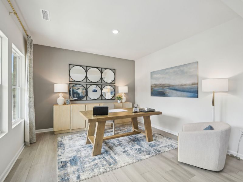 Furnished interior view inside a new home in Oak Manor - Signature Series, Garner (Image 12).