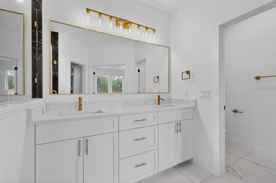 Furnished interior view inside a new home in , Azle (Image 15).