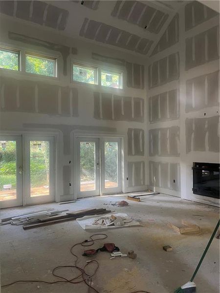In-progress construction of a new home in , Atlanta, GA (Image 34). In-progress construction of a new home in , Atlanta, GA (Image 34).