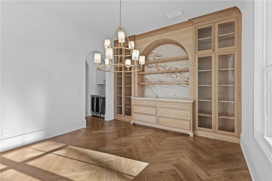 Furnished interior view inside a new home in , Buford (Image 6).