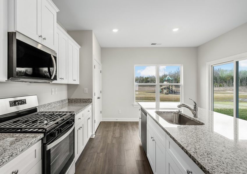 Chefs of all skill levels will love the upgraded kitchen Chefs of all skill levels will love the upgraded kitchen