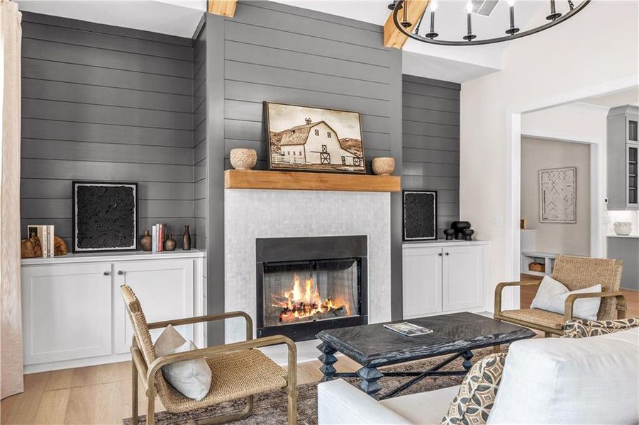 Furnished interior view inside a new home in Crossroads, Milton (Image 13).