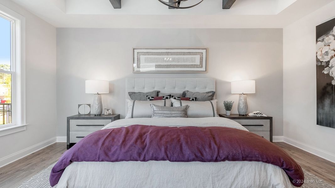 Representative furnished interior of a home built from the Promenade by Epcon Communities in The Courtyards at Bailey Farms, Dacula (Image 12).