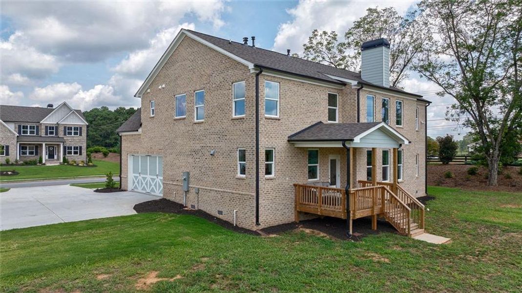 Exterior details and patio area of a home in , Watkinsville (Image 42).