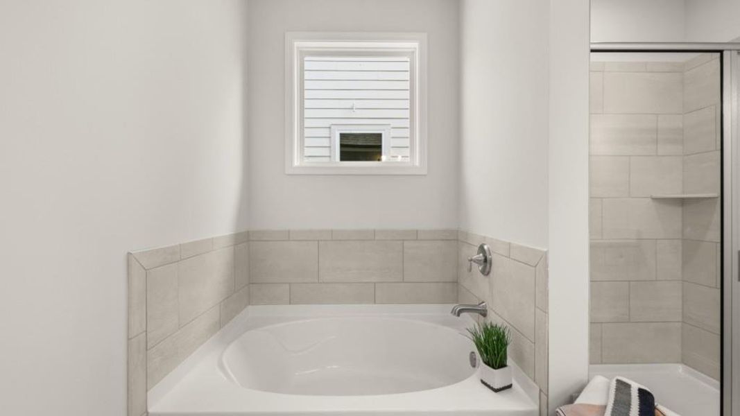 Furnished interior view inside a new home in Hamptons at Riverwood North, Dallas (Image 15).