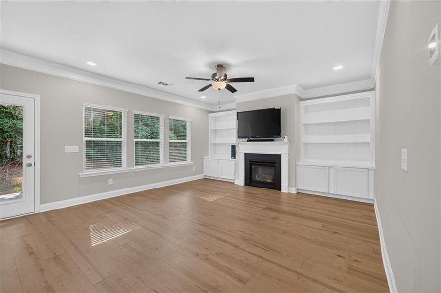 Spacious, unfurnished interior of a new home in Overlook at Hamilton Mill, Auburn (Image 21).