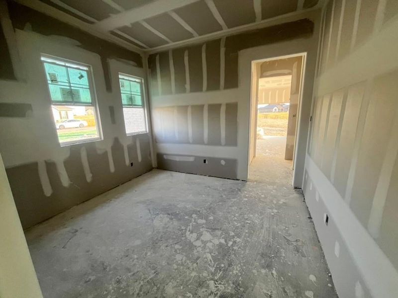 In-progress construction of a new home in Eagle Ridge Estates, Weatherford, TX (Image 6).